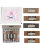Fudge Gift Set in 5 Flavours - Salted Caramel Fudge Rum and Raisin Fudge Chocolate Vanilla and Clotted Cream Fudge (5 bars 130-150g) Fudge Selection Box | Gifts for Dad Grandad Father - Buy Online on SooperMarket.com