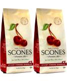 English Scone Mix Tart Cherries by Sticky Fingers Bakeries Easy to Make English Scones Fresh Baked Makes 12 Scones (2pk) 1 Pound (Pack of 2) - Buy Online on SooperMarket.com