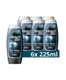 Duschdas 3-in-1 Shower Gel & Shampoo for Men - Fresh-Energy Fragrance | 6 x 225ml Pack | Refreshing Daily Shower Experience - Buy Online on SooperMarket.com