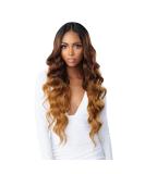Sensationnel BUTTA Ocean Wave 30 Lace Front Wig - T4/Chestnut Blonde Human Hair Blend - Buy Online on SooperMarket.com