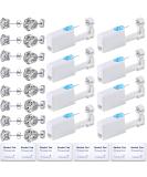 24 Pcs Ear Piercing Kit Disposable Ear Piercing Gun Kit with 8Pcs Self Piercing Gun and 8Pcs Earrings Stud 8Pcs Alcohol Pads Silver - Buy Online on SooperMarket.com
