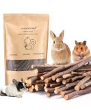 Natural Apple Sticks Treats for Small Animals - Chew Toys for Chinchilla, Guinea Pigs, Hamsters - 10.5 oz Pack - Buy Online on SooperMarket.com
