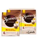 Senseo Pads Cappuccino 16 coffee pads 5 x 16 drinks in the bulk pack Cappuccino Big Pack - Buy Online on SooperMarket.com