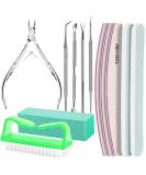 Fandamei Nail File 100/180 - Gel Nail Buffer & Manicure Set | Nail Files Tongs & Shavers - Z-Green - Buy Online on SooperMarket.com