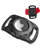 Airtag dog collar holder IP68 waterproof-air day case dog hard TPU complete protection airtical shell for cat collar dog bag luggage compatible with Apple Airtag black inside hole width 2.5cm - Buy Online on SooperMarket.com