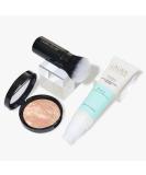 LAURA GELLER NEW YORK Face the Day Kit - Balance-n-Brighten Foundation Porcelain + Spackle Skin Perfecting Primer Hydrate + Kabuki Brush - Buy Online on SooperMarket.com