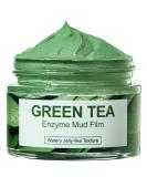 Organic Green Tea Enzyme Face Mud Mask - Deep Cleansing Blackhead Remover & Hydrating Peel-Off Mask for All Skin Types - Buy Online on SooperMarket.com