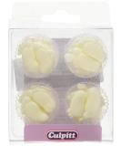 12 White Pairs of feet cake sugar decorations - Buy Online on SooperMarket.com