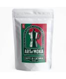 Strong Moka Ground Coffee 227g - Medium Dark Roast - For Italian Moka Stovetop Pot Coffee Makers - Art of Moka - Caffe di Cagliari Espresso - Strength 4 - Buy Online on SooperMarket.com