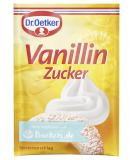 Dr.Oetker Vanillinzucker 5 x 8 g sugar refined with vanillin for baking and sweetness of cakes desserts & shakes vegan 2 pieces (5 pack) - Buy Online on SooperMarket.com
