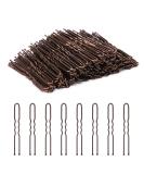 Cehony U Shaped Hair Pins, 200 Count Buns Waved U-shaped Hair Pins for Updos with Box for Women Lady Girls Bobby Pins French Historical Hair Pin Hair Styling Pins Hair Accessories (Brown, 2.4 Inch) - Buy Online on SooperMarket.com
