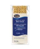 Wrights Baby Metallic Rickrack 1/4 X4yd  Gold - Buy Online on SooperMarket.com