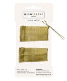 BasicSense 30pcs 48mm Metal Bobby Kirby Wavy Grips/Pins - Golden Blonde - Buy Online on SooperMarket.com