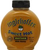 Inglehoffer Sweet Hot Mustard, 10.25 Ounce Squeeze Bottle - Buy Online on SooperMarket.com
