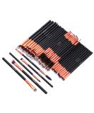 BS-MALL 50 pcs Eyeshadow Makeup Brushes Set - Soft Synthetic Hairs, Wood Handle - for Eyeshadow, Eyebrow, Eyeliner, Blending & Concealer - Buy Online on SooperMarket.com