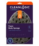 Clean Logic Charcoal Infused Sea Foam Body Sponge - Pack of 3 - Buy Online on SooperMarket.com