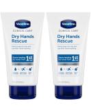 Vaseline Hand Cream Clinical Care - Fragrance-Free Dry Hands Rescue Lotion 5.1 Oz (Pack of 2) - Moisturizing Petroleum Jelly & Glycerin for Extremely Dry Skin - Buy Online on SooperMarket.com