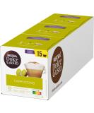 Nescaf Dolce Gusto Cappuccino XXL supply box (90 capsules 100% arabica beans light coffee enjoyment with creamy milk foam) 3-pack (3x30 capsules) 30 pieces (3 pack) - Buy Online on SooperMarket.com