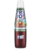 TRi TOP beverage syrup wild strawberry | Syrup for soda makers | 1 bottle makes approx. 5 liters of soft drink (1 x 600ml) - Buy Online on SooperMarket.com