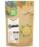 Wholefood Earth Organic Bulgur Wheat 500g | GMO Free | Vegan | High Fibre | Certified Organic - Buy Online on SooperMarket.com