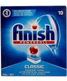 Finish Dishwasher Tablets Classic Powerball 10 ct - Pack of 1 | Effective Cleaning Solution - Buy Online on SooperMarket.com
