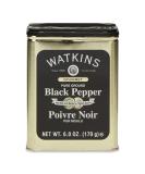 Watkins Gourmet Spice Tin - Pure Ground Black Pepper 6 oz. Tin - 1-Pack - Buy Online on SooperMarket.com