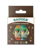 Badger - Cocoa Butter Lip Balm Set Fair Trade Certified Organic Lip Balm Lip Butter Flavored Lip Balm Cocoa Vanilla Orange Mint 0.25 oz (4 Pack) Cocoa Vanilla Orange & Mint 0.25 Ounce (Pack of 4) - Buy Online on SooperMarket.com