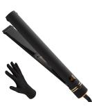 Hot Tools Pro Artist Black Gold Evolve Ionic Salon Hair Flat Iron | Long-Lasting Finish for Straightening Hair, (1-1/4 in) 1.25 Inch (Pack of 1) - Buy Online on SooperMarket.com