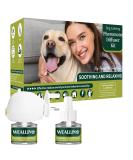 WEALLIN Calming Diffuser for Dogs Anxiety Relief 3-in-1 Dog Calming Plug In with 1 Diffuser +2 Refill 48ml Vial for 60-Day Use Calming Dog and Anxiety Relief Dog 1 diffuser 2 refills - Buy Online on SooperMarket.com