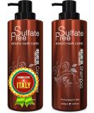 Moroccan Argan Oil Sulfate Free Shampoo and Conditioner Set - Best for Damaged, Dry, Curly or Frizzy Hair - Thickening for Fine/Thin Hair, Safe for Color-Treated, Keratin Treated Hair - Buy Online on SooperMarket.com