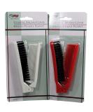 Folding Compact Travel Pocket Hair Brush/Comb Set - 1 Red, 1 White | Le Salon - Buy Online on SooperMarket.com