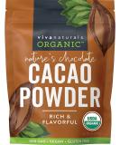 Viva Naturals Organic Cacao Powder from Superior Criollo Beans - 1 Lbs - Buy Online on SooperMarket.com