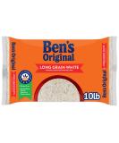 BEN'S ORIGINAL Enriched Long Grain White Rice, Parboiled Rice, 10 lb Bag 10 Pound (Pack of 1) - Buy Online on SooperMarket.com