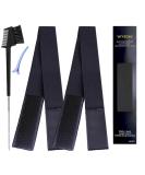 2PCS Elastic Bands for Wig Wig Band Lace Melting Band Lace Band Edge Band Edge Wrap to Lay Edges Wig Band for Melting Lace (2pcs - Black) - Buy Online on SooperMarket.com