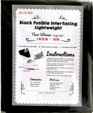 MAROBEE Black Lightweight Fusible Interfacing Iron On - 40x3 Yard Non-Woven - Buy Online on SooperMarket.com