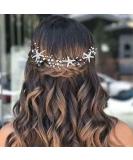 CASDRE Starfish Bride Wedding Hair Vine Pearl Bridal Headpiece Beach Wedding Hair Accessories for Women and Girls(A Silver) - Buy Online on SooperMarket.com