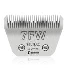 7fW Width Removable Blades for Pet Grooming | Compatible with Heiniger Moser Max45 Andis Easter A5 | 1/8 Inch (3.2 mm) Cutting Length - Buy Online on SooperMarket.com