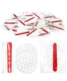 100 Piece Hotel Vanity Kit - Individually Wrapped Disposable Amenities with Cotton Pads, Swabs, and Nail File - Travel Size Hospitality Supplies for Motels and Toiletries - Buy Online on SooperMarket.com