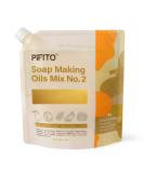 Pifito Soap Making Oils Mix No. 2  60 Oz Quick Mix Blend of Pre-Measured Oils for Cold Process Soap Making Supplies - Buy Online on SooperMarket.com
