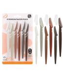 D Dermaplane Razor for Women - 6PCS Face Razors with Precision Cover | Eyebrow & Facial Hair Removal Tool - Buy Online on SooperMarket.com