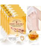 Hand Mask, 5 Pairs Hand Moisturizing Gloves Repairing Hand Mask for Extra Dry Skin Spa Masks, Exfoliating Hand Peeling Mask , Repair Rough Skin for Men & Women (C) - Buy Online on SooperMarket.com