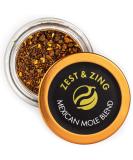 Mexican Mole Blend (Coarse) 30g Spice Jar - Premium Blends by ZEST & ZING. Fresher Convenient Stackable Spice Jars. - Buy Online on SooperMarket.com