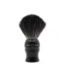 Edwin Jagger 1EJ336SYN Classic Black Vegan Exfoliating Shaving Brush - Imitation Ebony - Buy Online on SooperMarket.com