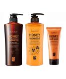 Daeng Gi Meo Ri Honey Therapy Shampoo Treatment & Hair Mask Set - 500ml International Shipping - Buy Online on SooperMarket.com