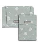 Mimuselina 2 Pack: Portable Baby Changing Pad & Diaper Bag - Water-Repellent Foldable Dirt-Repellent Mint Design - Buy Online on SooperMarket.com
