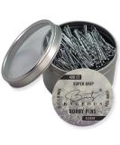 Super Grip Silver Bobby Pins - 400 Ct in Handy Reusable Tin - Pack of 1 - Buy Online on SooperMarket.com