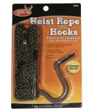 HME Products Hoist Rope with Hooks - 25-Feet Length | Secure and Durable - Buy Online on SooperMarket.com