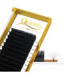 Easy Fan Lashes 0.10D Curl 14mm QUEWEL Easy Fan Russian Lashes 2D-20D Volume Lash Extensions Self Fanning Eyelash Extensions Easy Fan Volume Lashes Automatic Blooming (0.10D 14mm) 1 count (Pack of 1) 0.10-D Curl-14 mm - Buy Online on SooperMarket.com