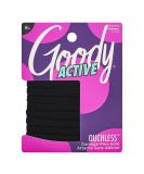 Goody Thick Hair Ties - Athletic Hair Bands 8 Count, Black Hair Ties - Suitable for All Hair Types - Ouchless Hair Accessories Hair Ties for Women and Girls Black Active 8 Ct (Thick Hair) - Buy Online on SooperMarket.com