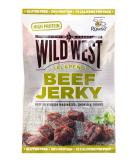 Wild West Beef Jerky 25g Jalapeno Beef Beef Jerky high protein dried meat Protein Snack Jalapeno 25 g (1 pack) - Buy Online on SooperMarket.com